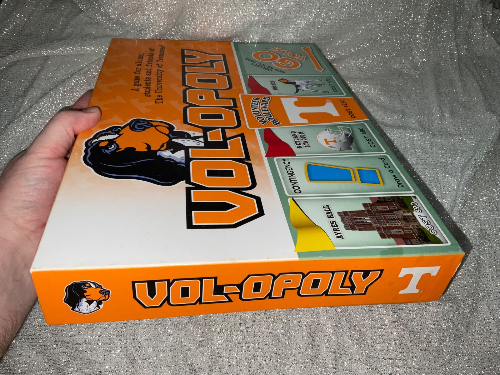 Vol-opoly University Of Tennessee Volunteers Board game TN Vols Volopoly See Pic