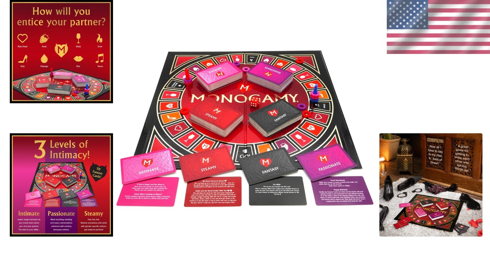Ultimate Couples Board Game – 60 Minutes of Intimate Fun for Two Players