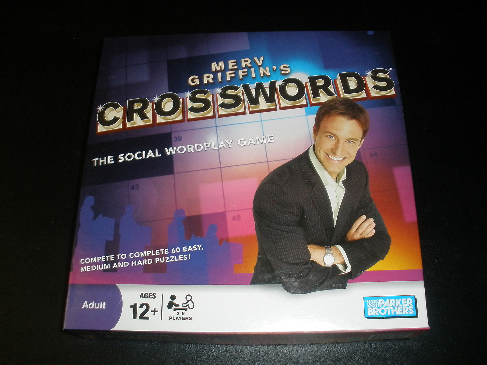 2008 Parker Brothers Merv Griffin’s CROSSWORDS Game – Complete!