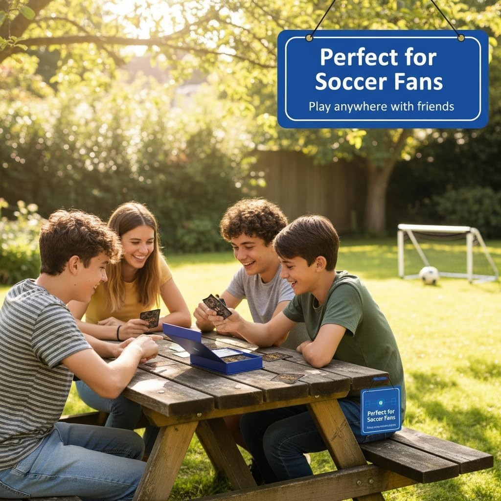 2026 World Cup Soccer Trivia Cards – Engage Family & Friends with 100 Questions