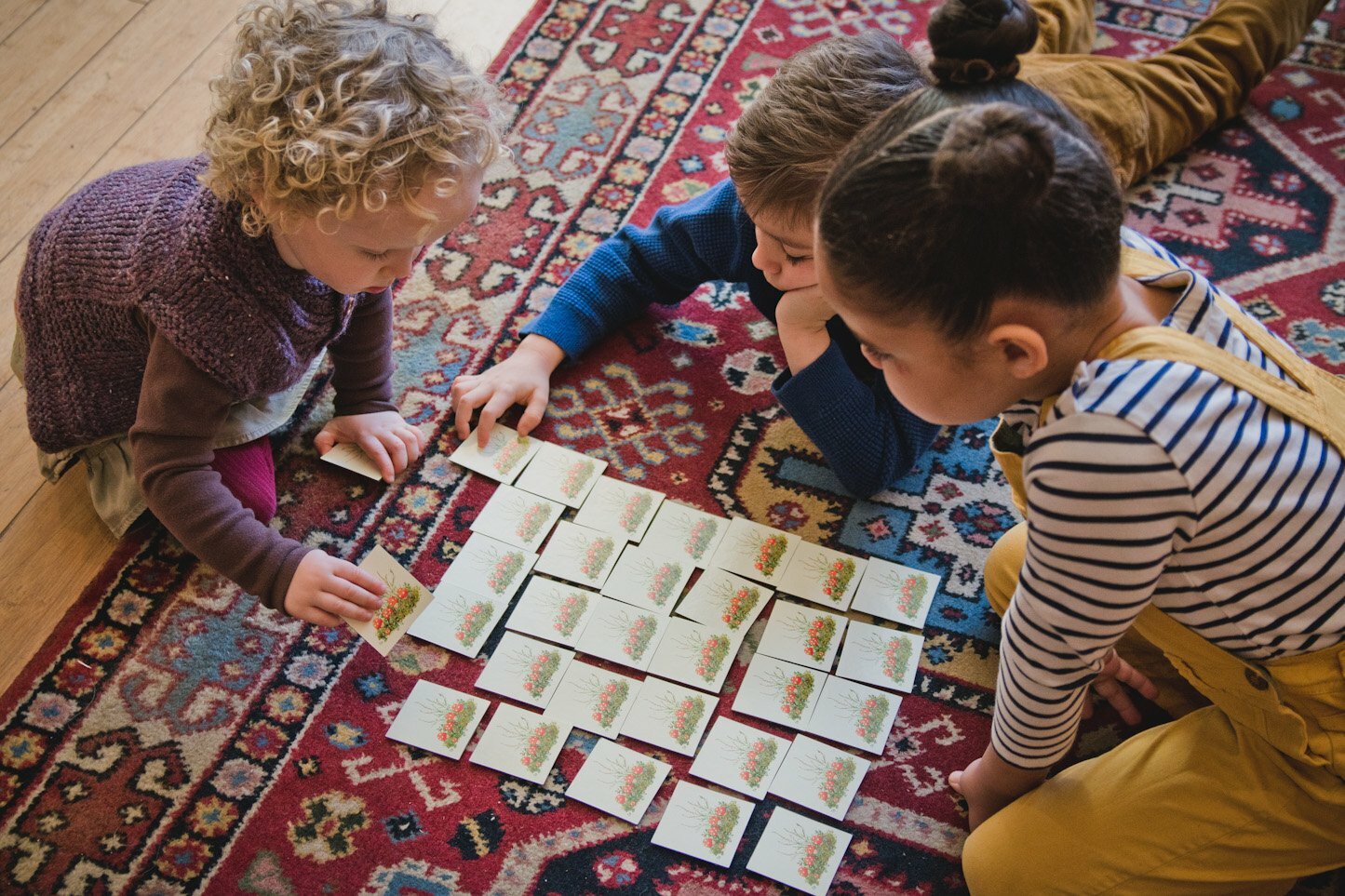 Elsa Beskow “Tomtebobarnen” or Children of the Forest Memory Game (32 cards – 16