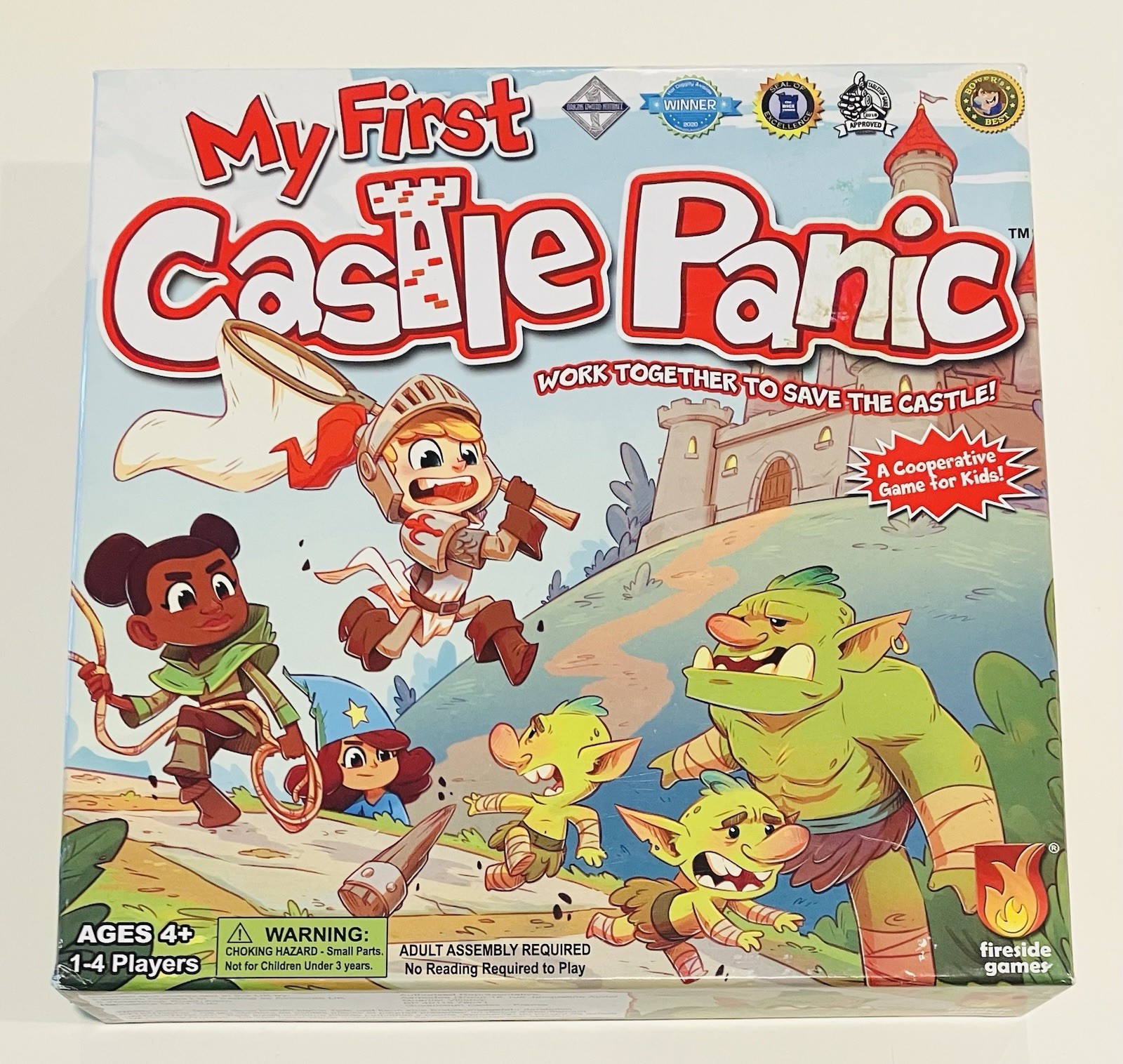 My First Castle Panic • Cooperative Family Board Game • Complete • Used W/ Wear