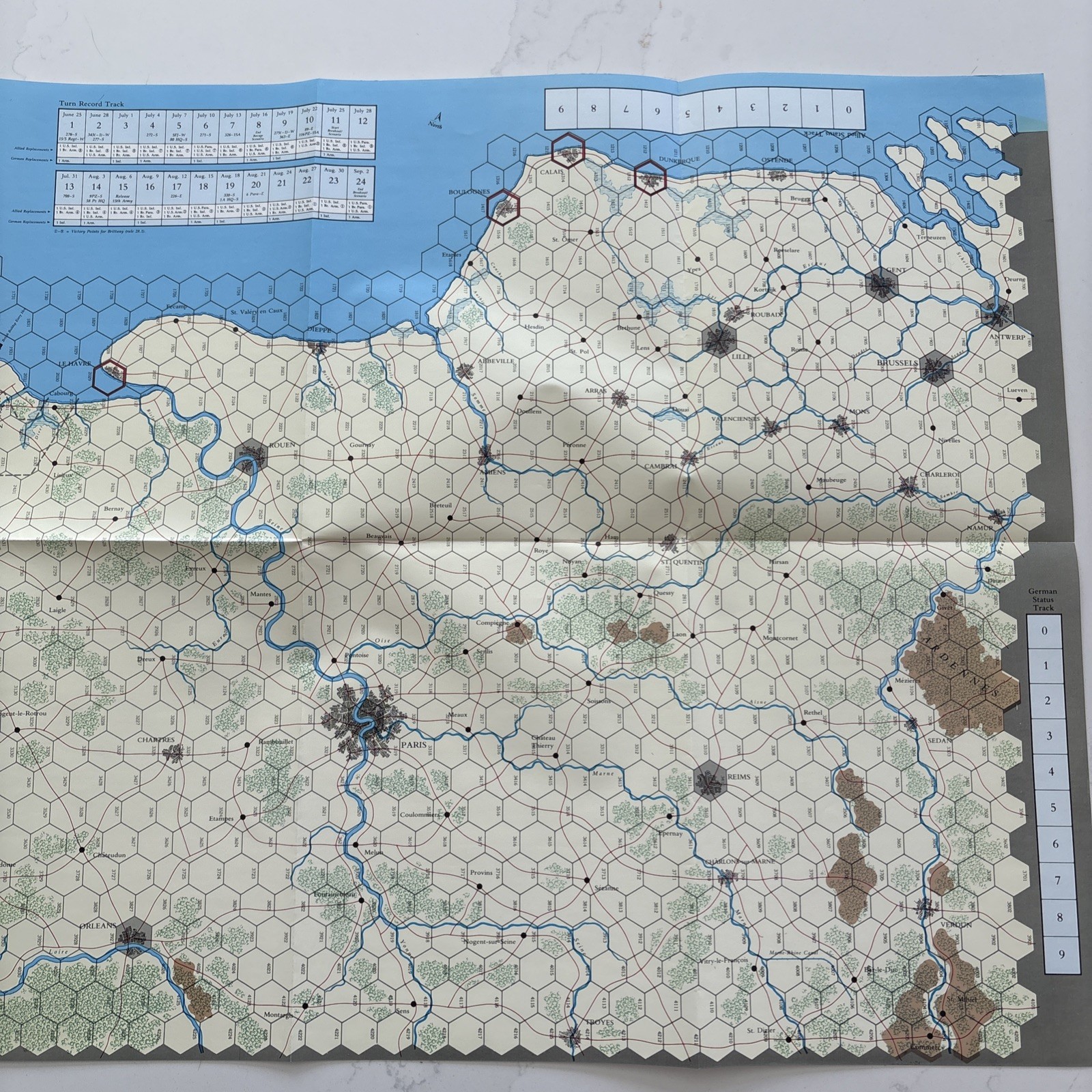 Decision In France Wargame By RHINO Games 1994