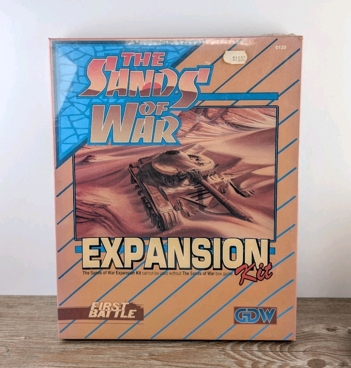 GDW Wargame Sands of War – Expansion Kit Box – NOS – NEW OLD STOCK