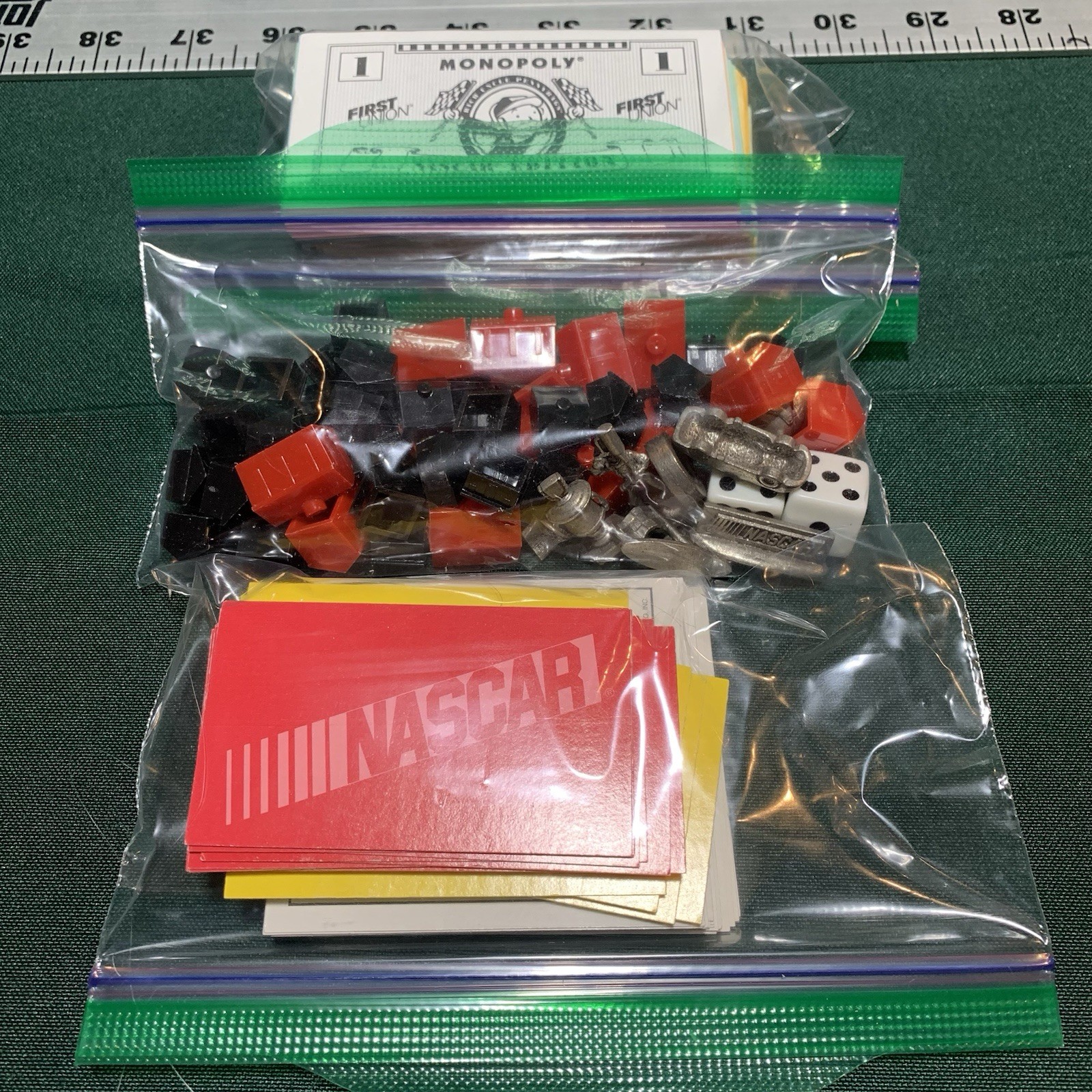 Monopoly NASCAR Official Collector’s Edition COMPLETE Parker Brothers 1997