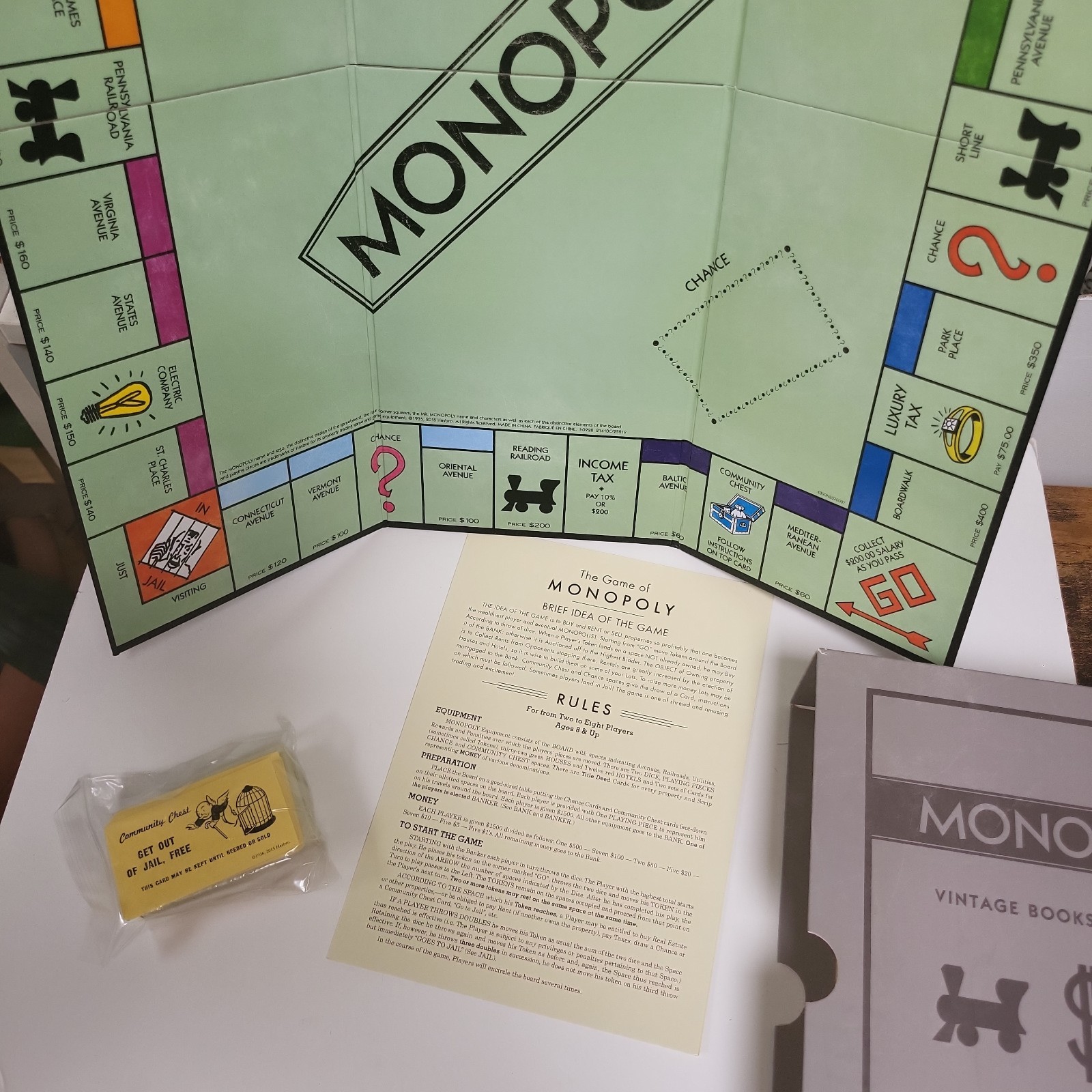Monopoly Vintage Bookshelf Edition – WS Game Company