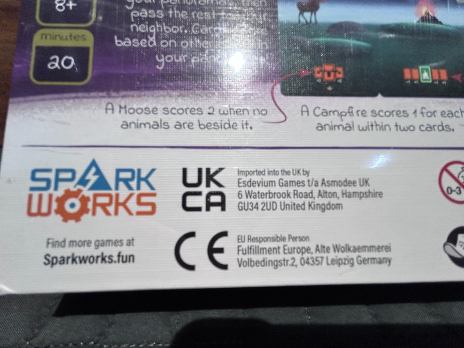 Panorama 2021 Spark Works Board game New In Box 1-6 Players Ages 8+ 20 Min game
