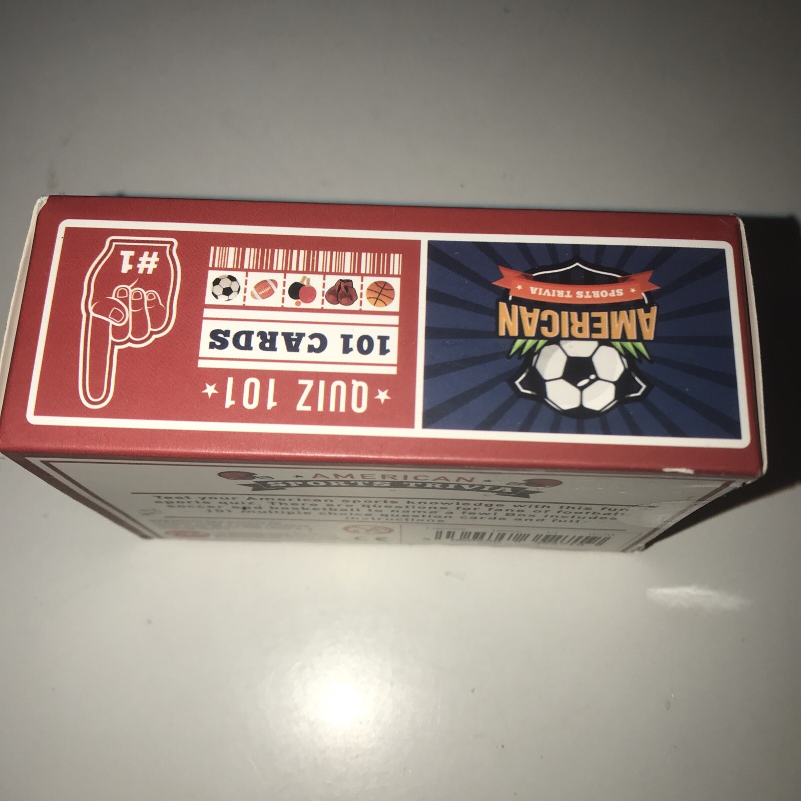 All American Quiz 101 Sports Trivia Question Card Game Party Fun Family Friends