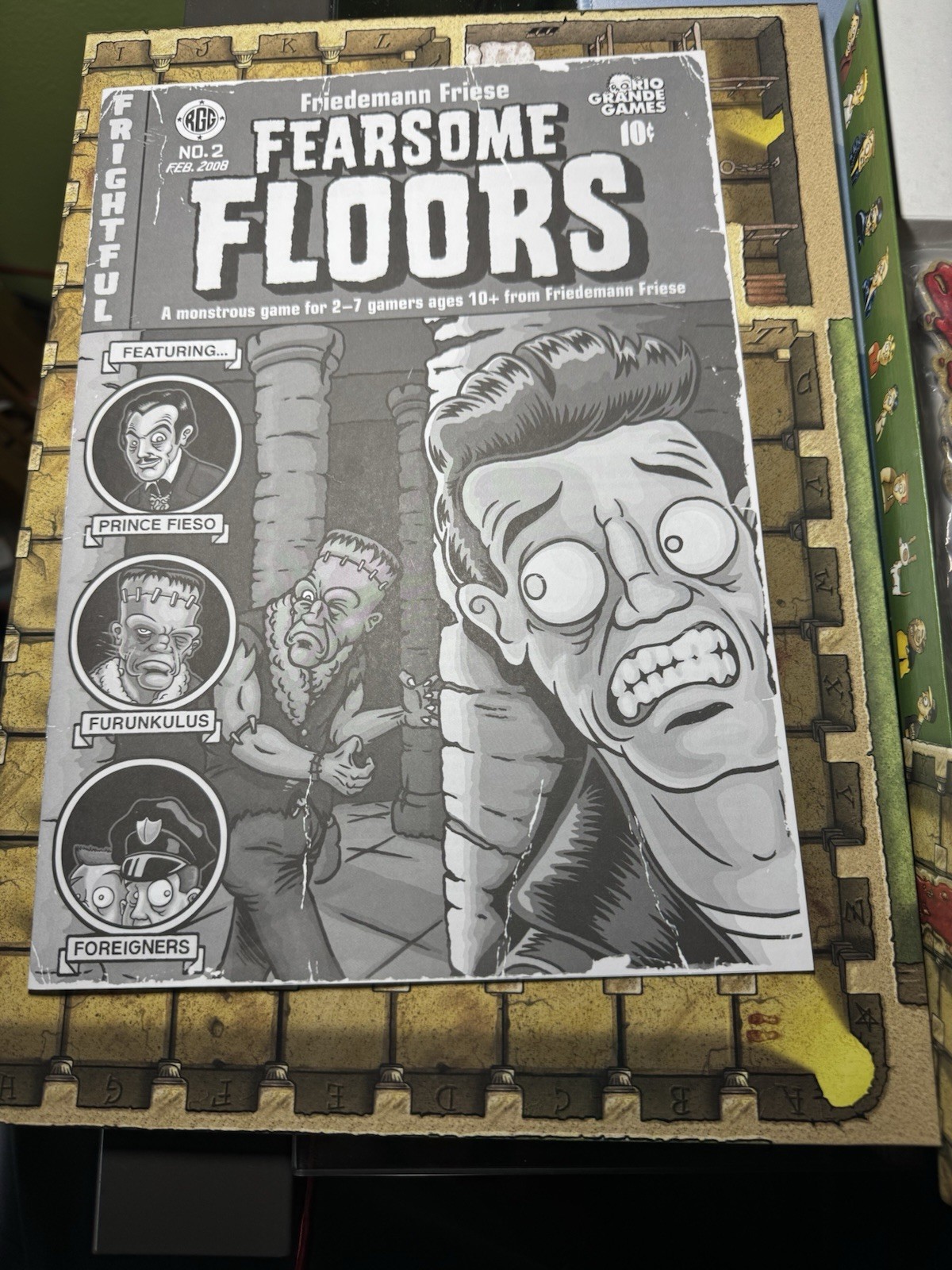 Fearsome Floors Rio Grande Board Game