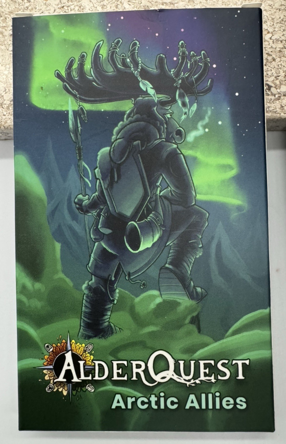 Alderquest Kickstarter board game with Arctic Allies expansion 100% Complete