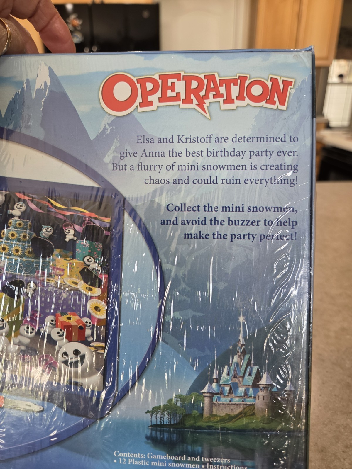 Operation Frozen Board Game 2014 B4504 New Factory Sealed Disney