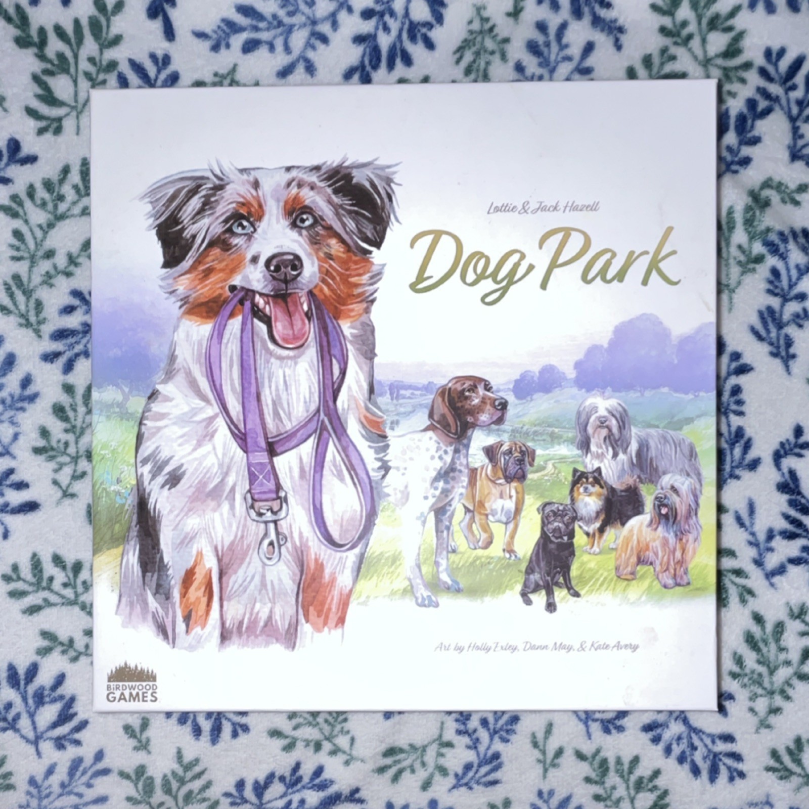 Dog Park Board Game Birdwood Games 1-4 Players Ages 10+ Complete
