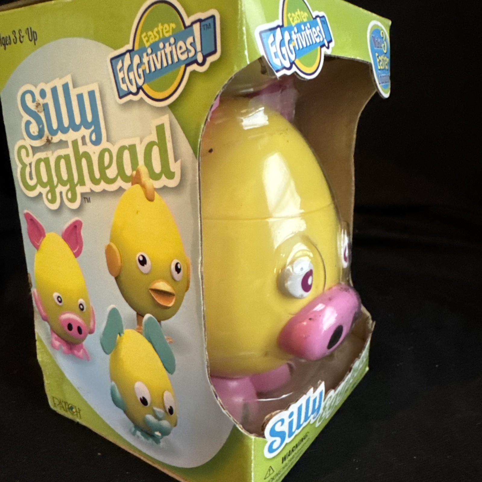 Silly Egghead by Patch Products #10632 27 Parts NIB game figurine Easter