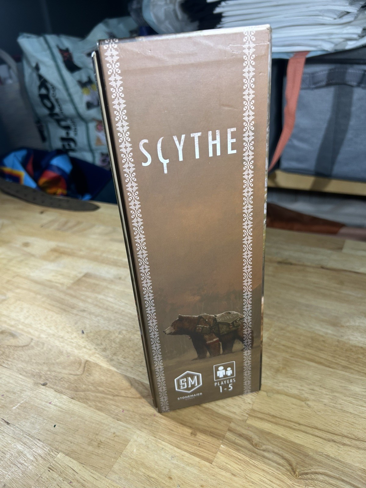 Stonemaier Games Scythe Board Game, 1-5 Players, Ages 14+, READ DESCRIPTION