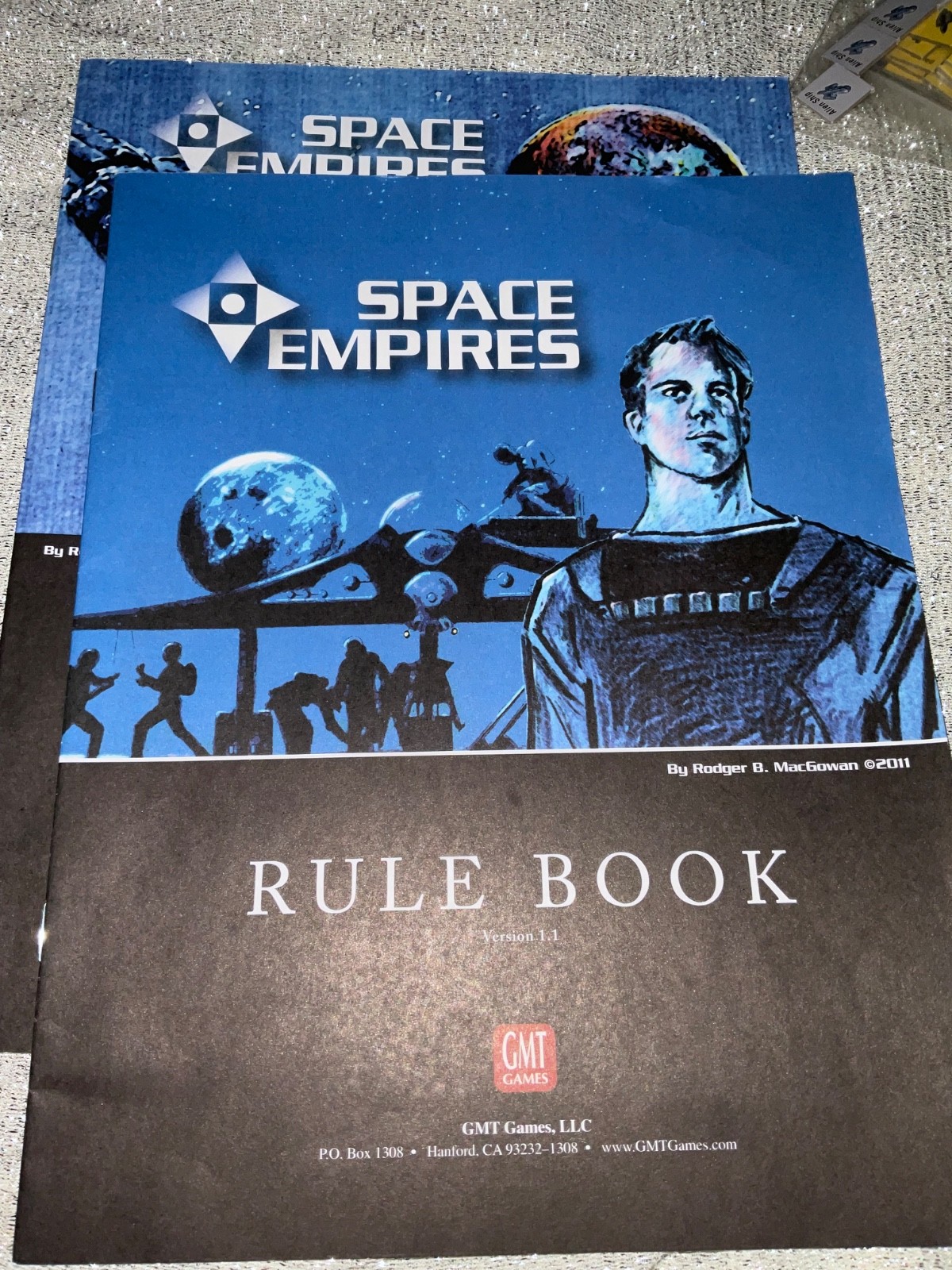 Space Empires 4X – GMT GAMES – DICE MISSING – See Pics Good Cond Incomplete