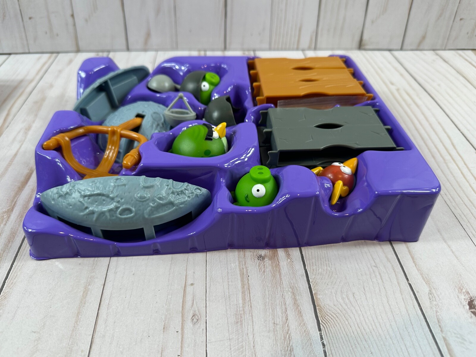 Rare! Angry Birds Space Planet Block Version Game, Mattel, 2012, Complete Set!