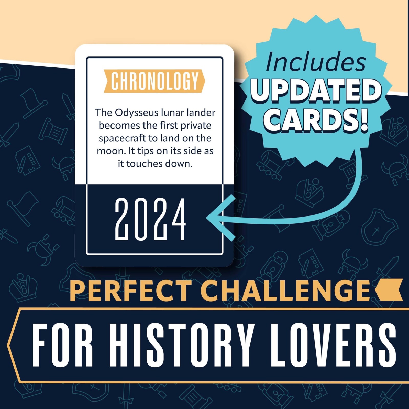 Buffalo Games – Chronology – The Game Where You Make History Standard, Black