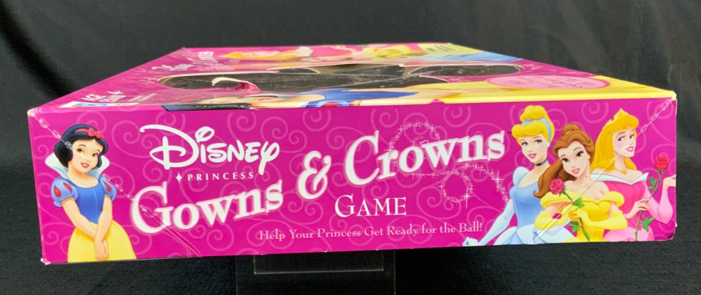Disney Princess Gowns & Crowns Game, 42310, Milton Bradley, 2005 Hasbro