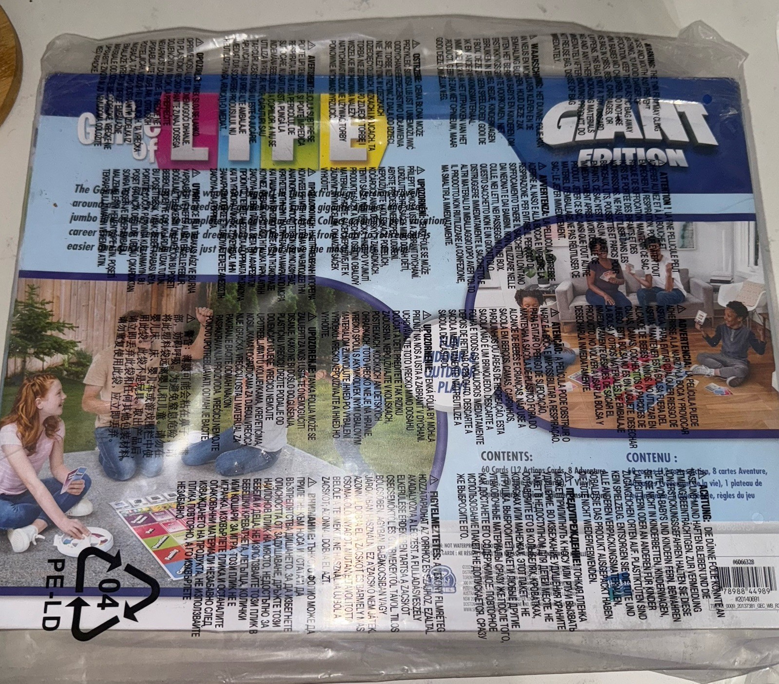 The Game of Life Giant Edition Family Board Game Big Oversized Indoor Outdoor
