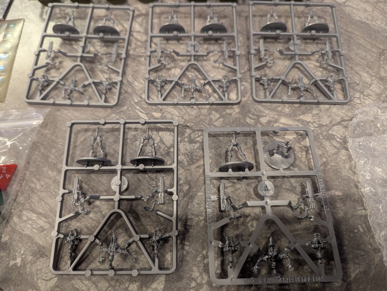 Terminator Genisys The Miniatures Game- The War Against The Machines- Unpunched