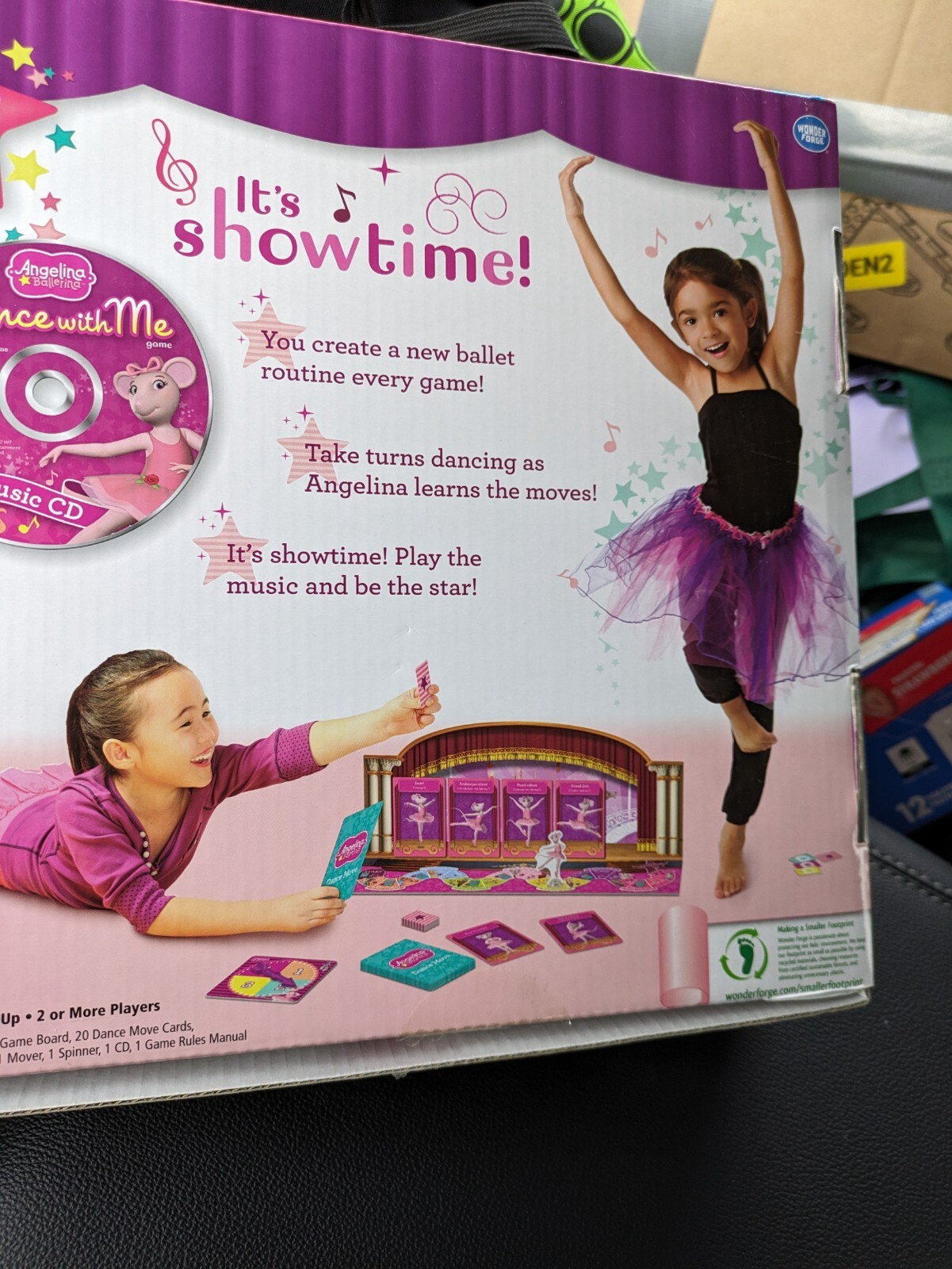 Angelina Ballerina “Dance With Me” Game by I Can Do That Games 2011 Complete
