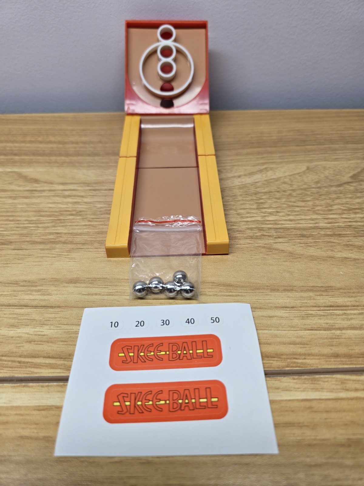 Desktop Skeeball Game Parlor By Meridian Point Classic Arcade Action