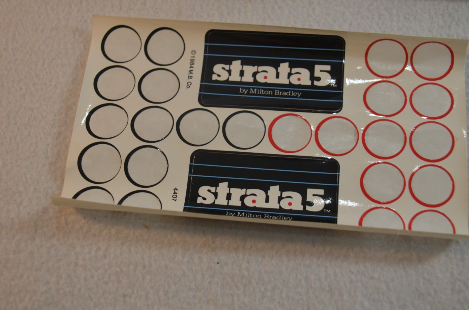 Vintage Strata 5 Board Game Milton Bradley 10-adult Missing Directions New Open