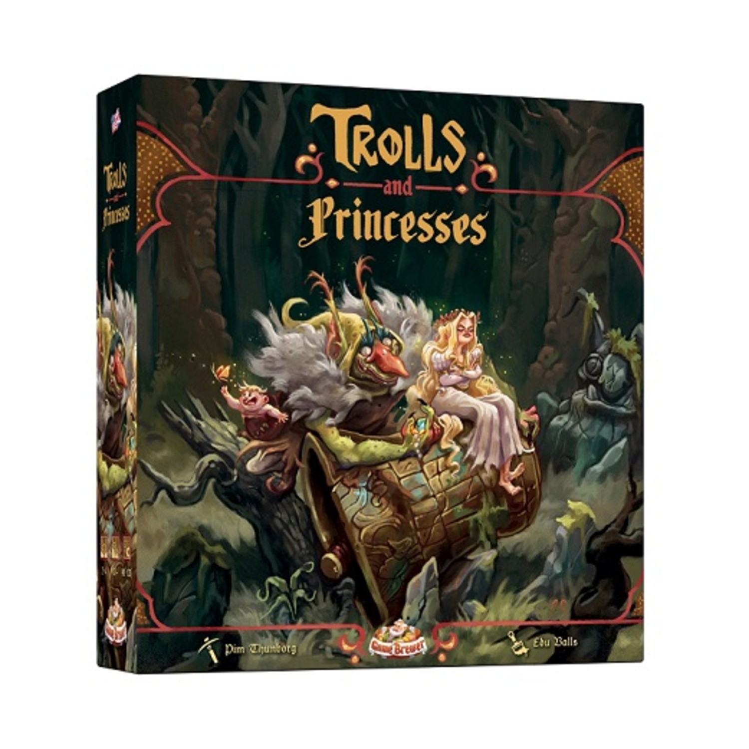 Brewer Board Game Trolls and Princesses Box SW (New)