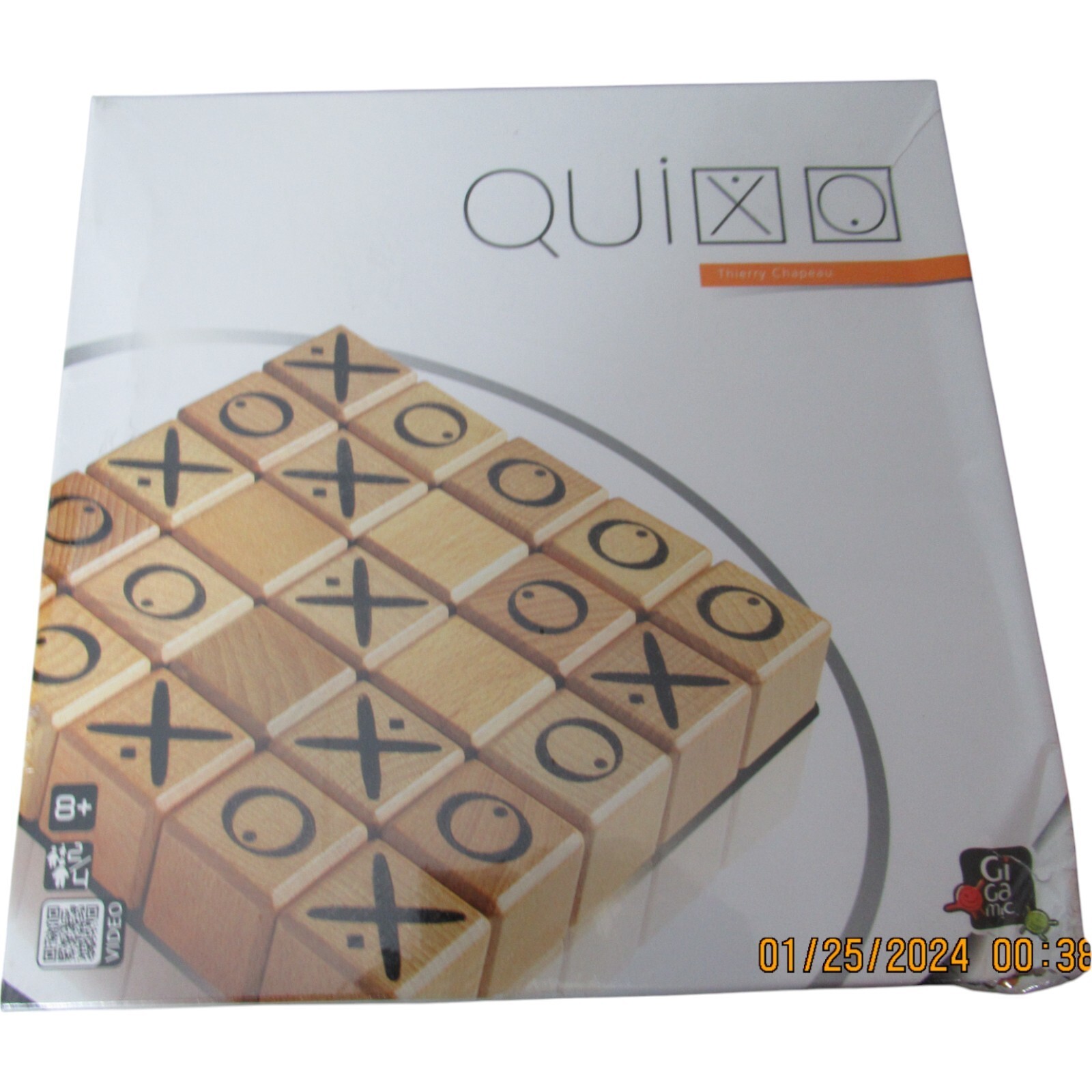 Quixo Abstract Strategy Game for Families and Adults Ages 8+ 1995 NEW DMG PKG