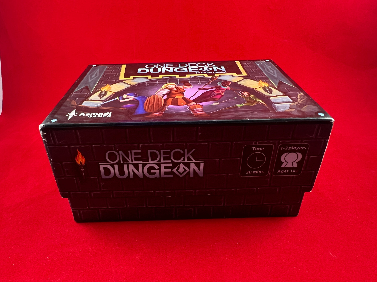 One Deck Dungeon compatible Player Tray