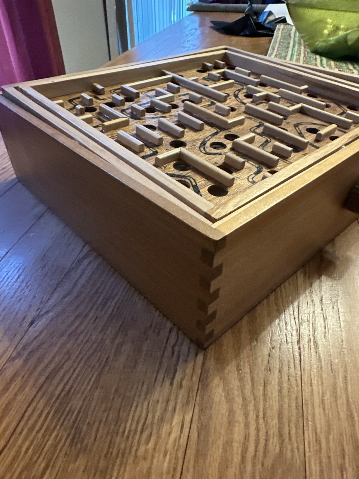 Labyrinth Premiere Edition Cardinal Wooden Marble Game of Skill Vintage #190