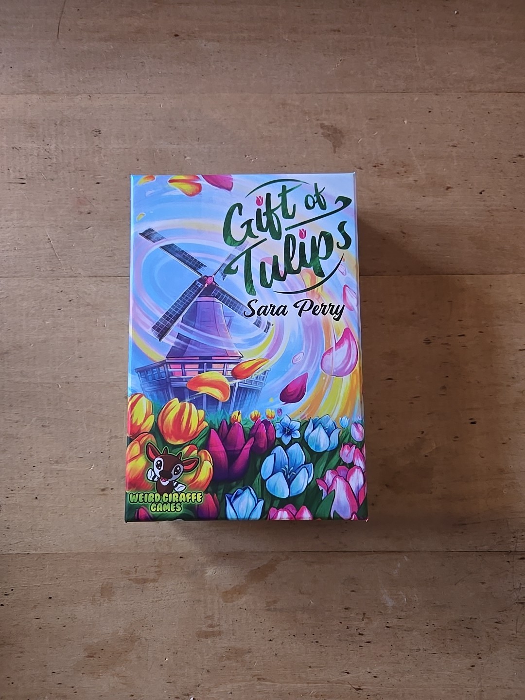 Gift of Tulips Strategy Card Board Game by Weird Giraffe Games – New, FAST SHIP