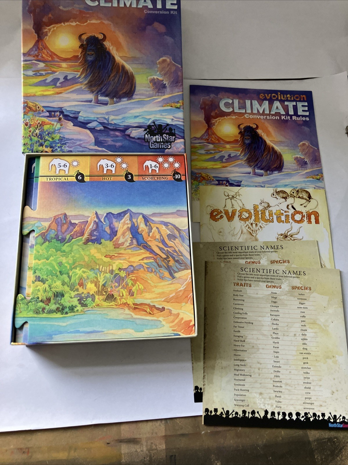 North Star Games Evolution w/Climate Conversion Kit Complete