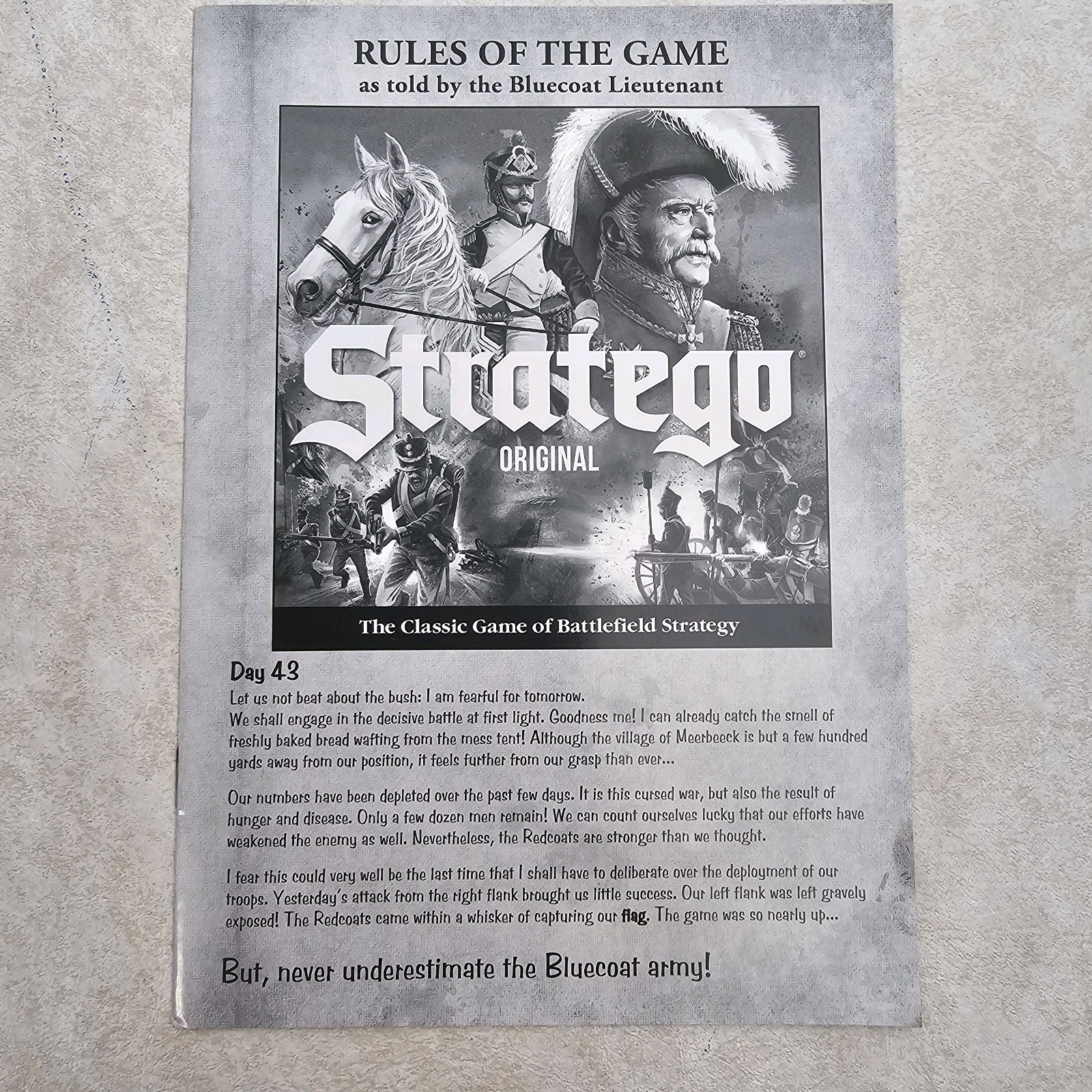 Royal Jumbo Play Monster Stratego The Original2019 Board Game Complete Pre-owned