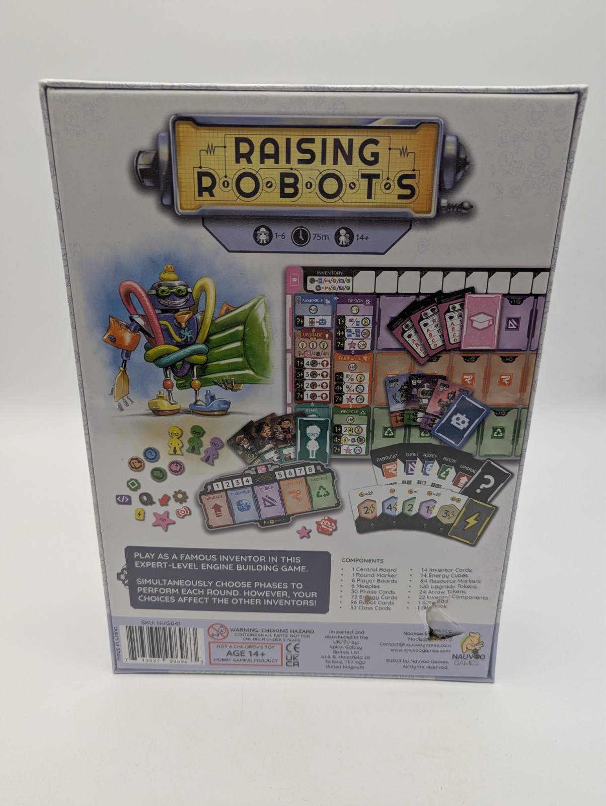 Raising Robots Board Game Standard Edition – Complete