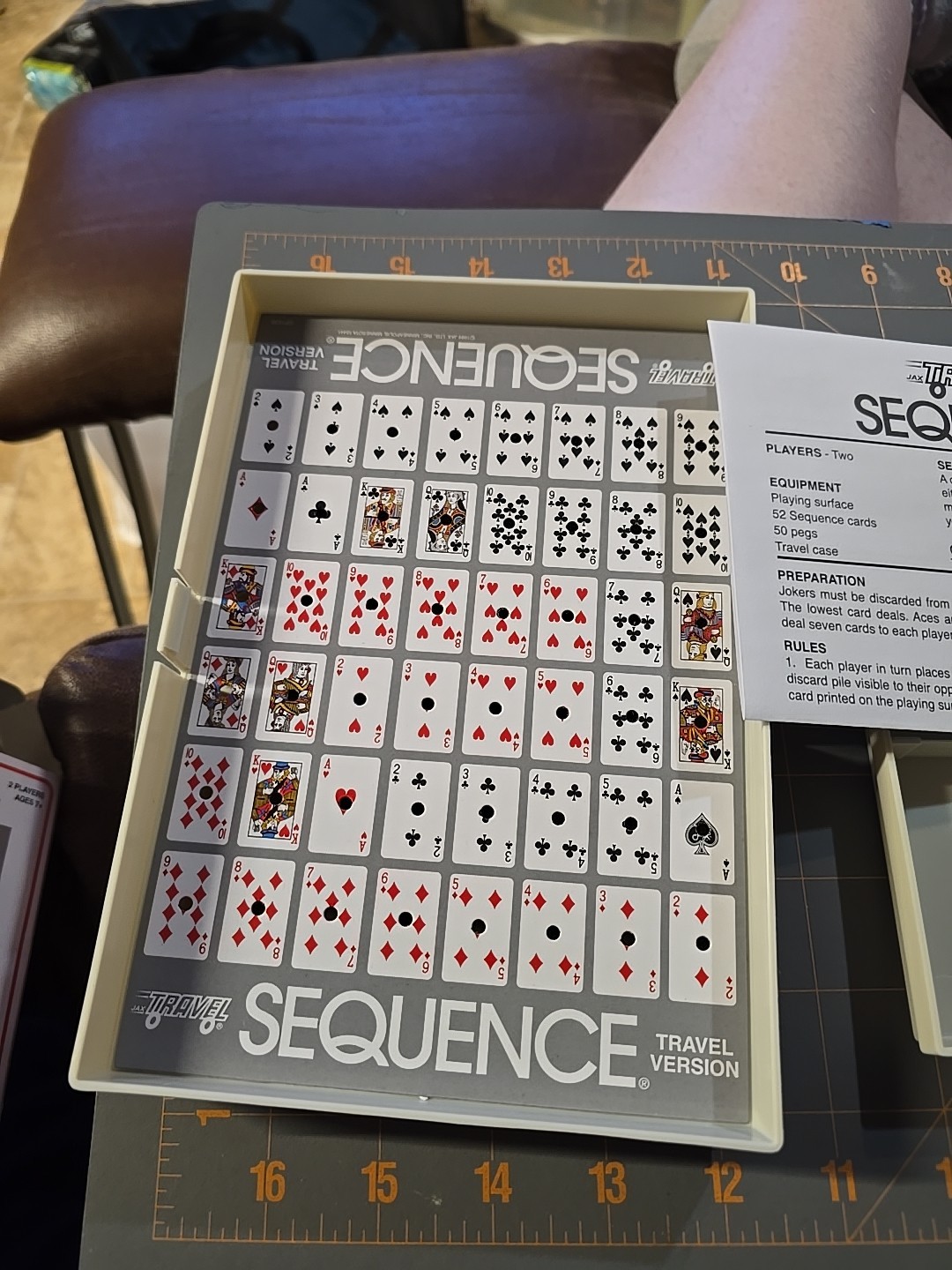 Jax Ltd. Sequence TRAVEL Edition 2020 Ages 7+ New In Box Game Of Strategy