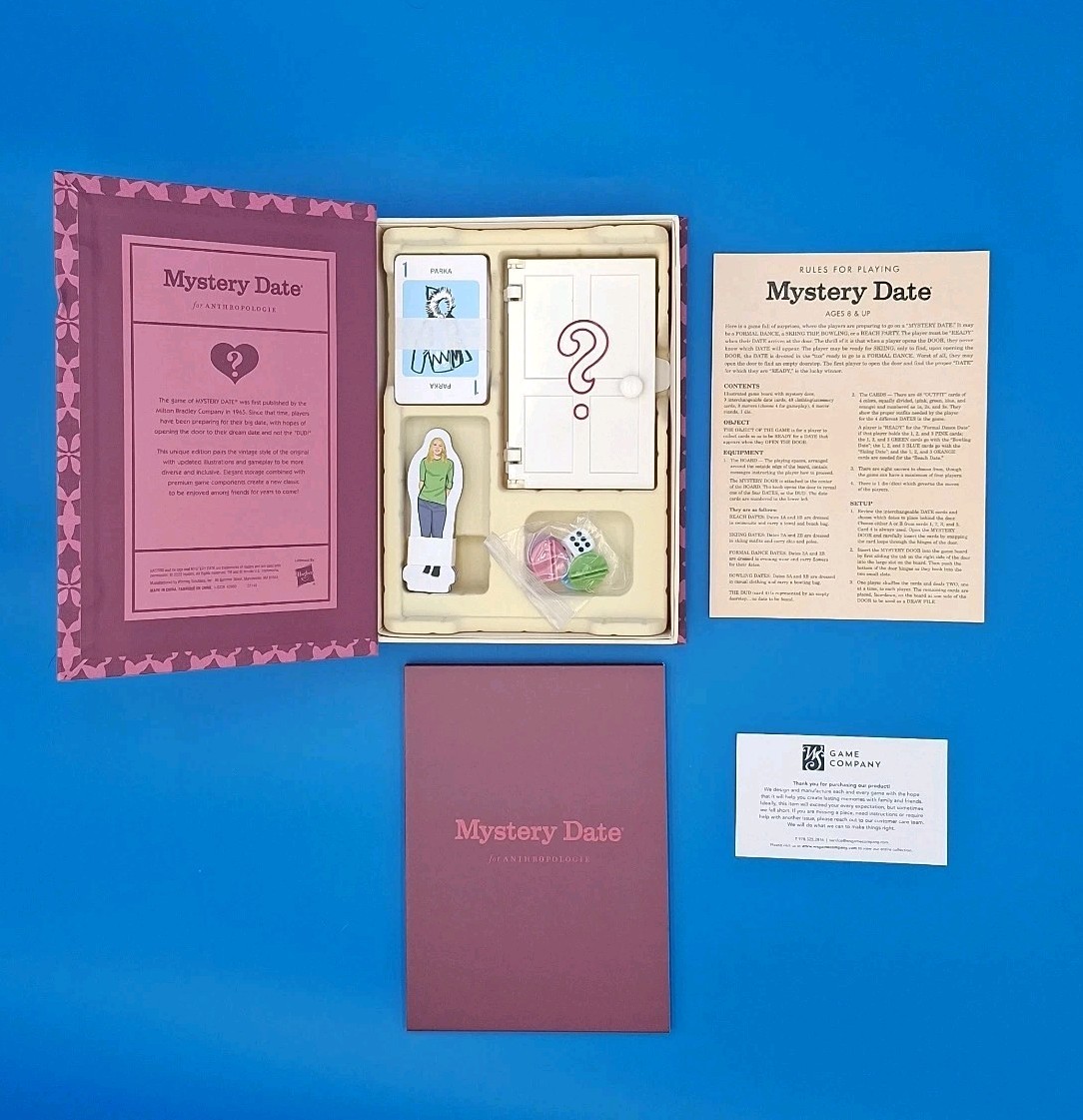 Mystery Date Vintage Bookshelf Edition Board Game by WS Game Co. 2020
