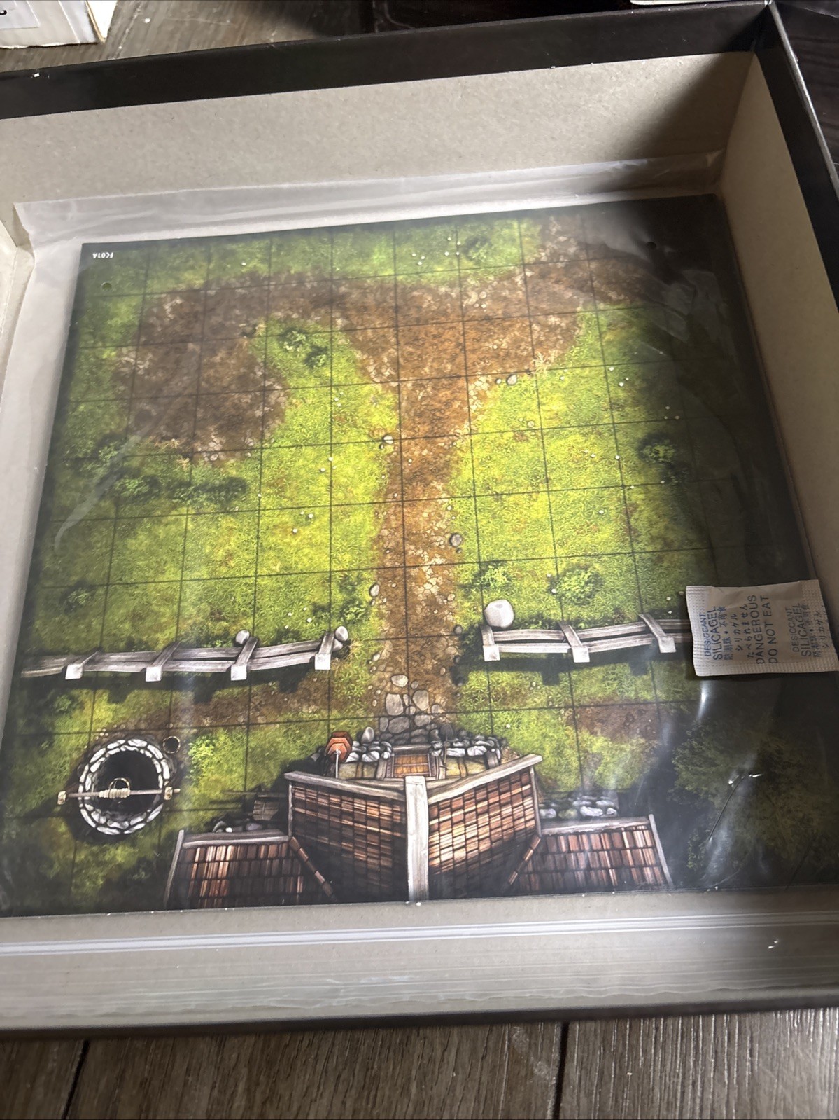 Folklore: The Affliction 2nd Edition Board Game Open Box w/5 Player Mats Complet