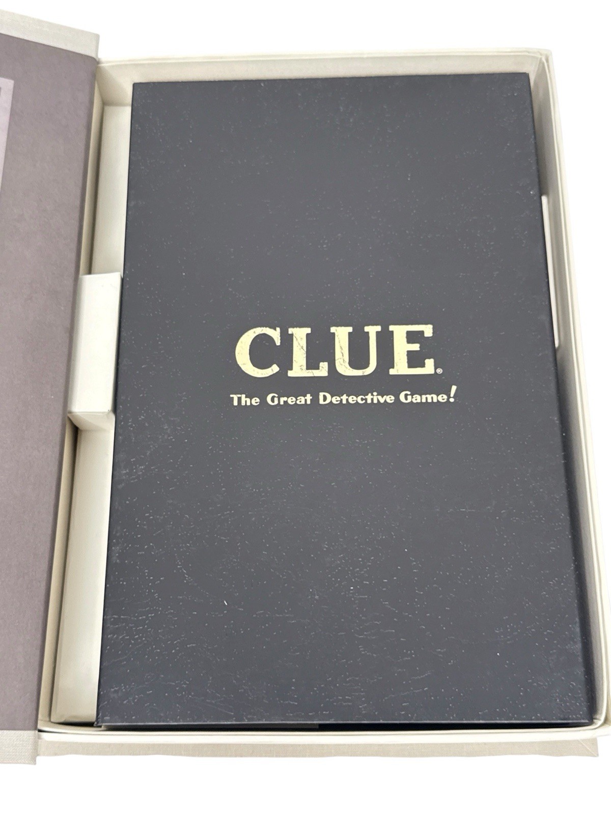Clue Vintage Bookshelf Edition Board Game Parker Brothers WS Game Company