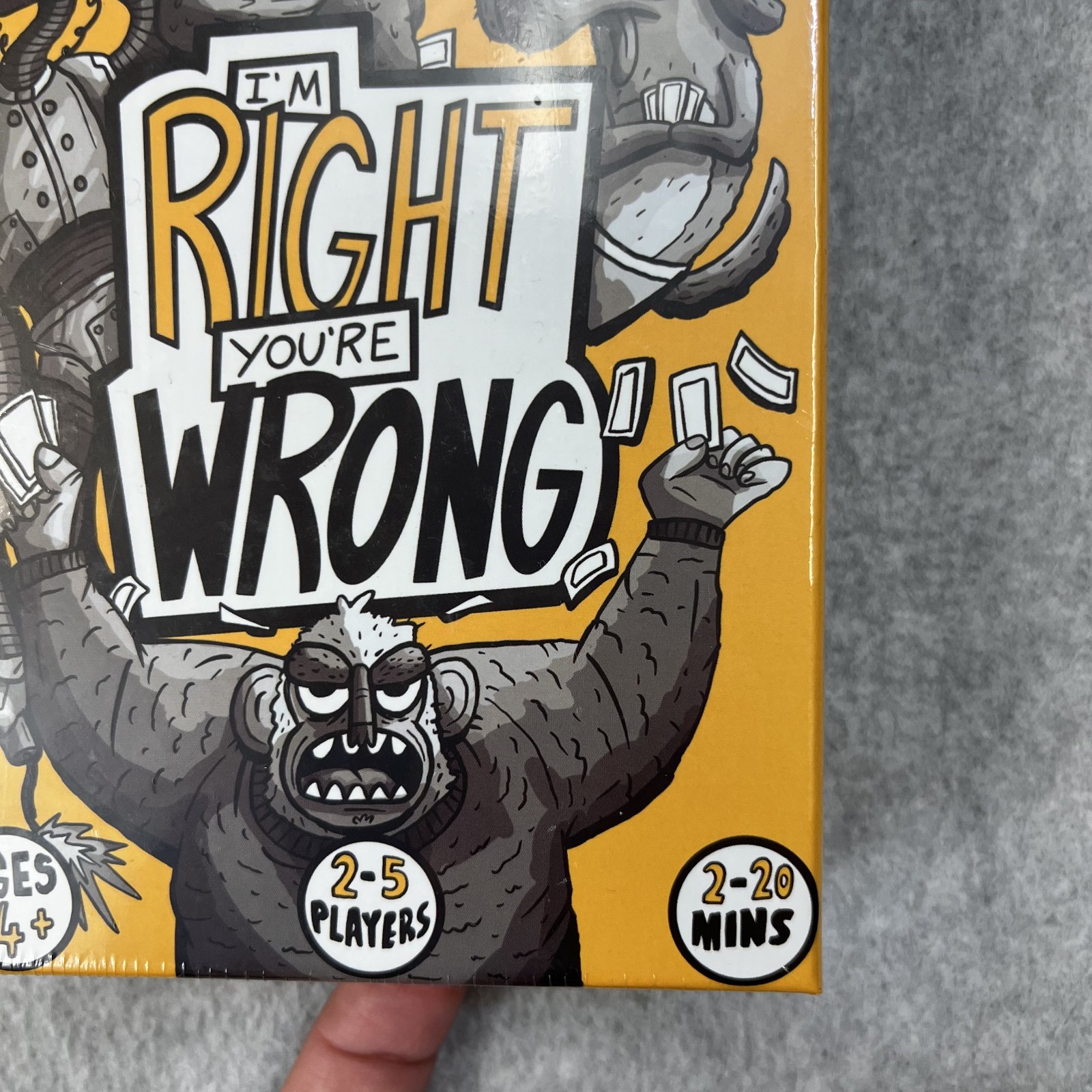 I’m Right You’re Wrong Strategy Card Game Board Box Fun Activity Family