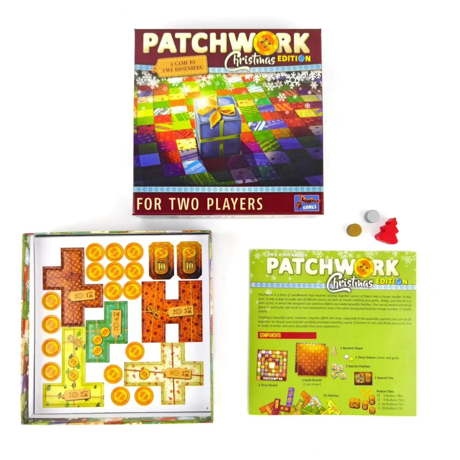 Lookout Games- Patchwork: Christmas Edition Board Game
