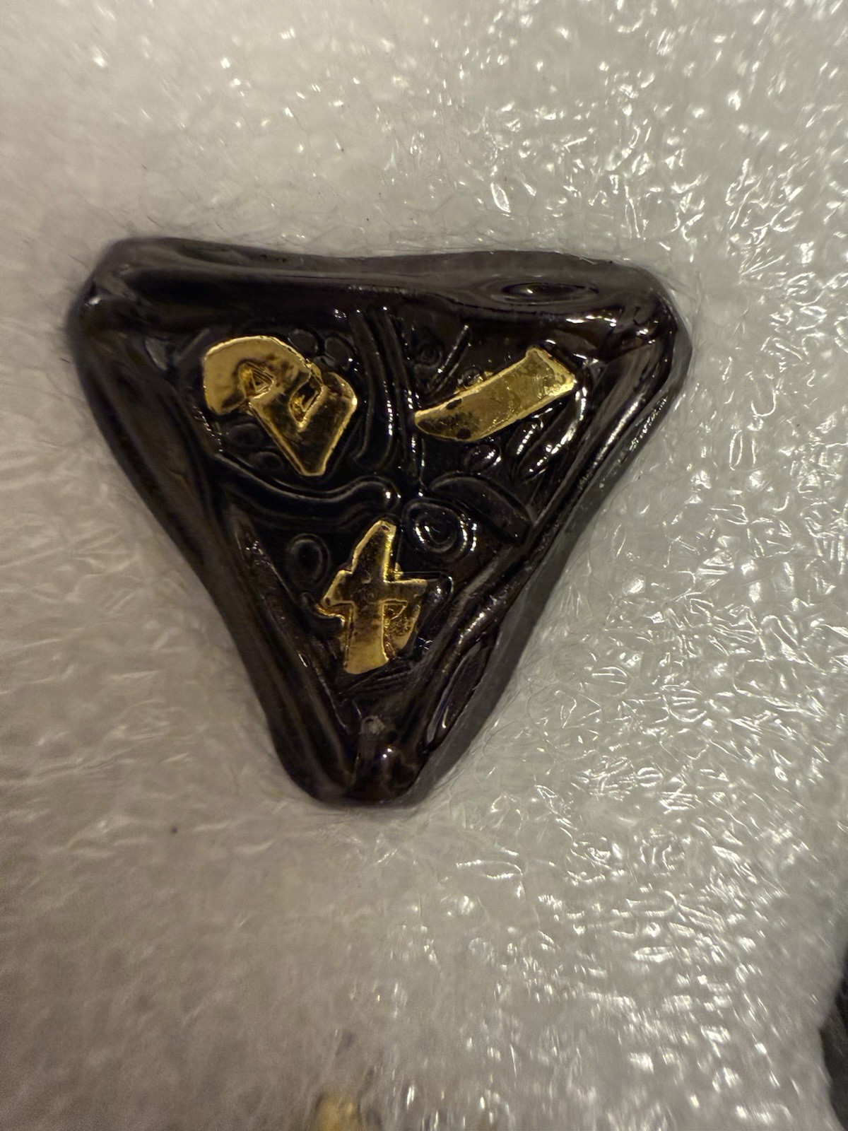 Ubeuck metal game dice 7 piece set – Multiple Colors – Black AND Gold – NEW