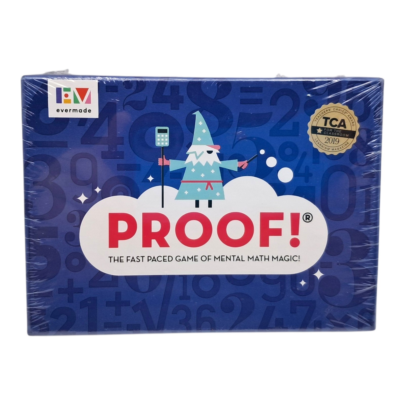 Proof! The Fast Paced Game of Mental Math Magic! Learning Game NEW / SEALED