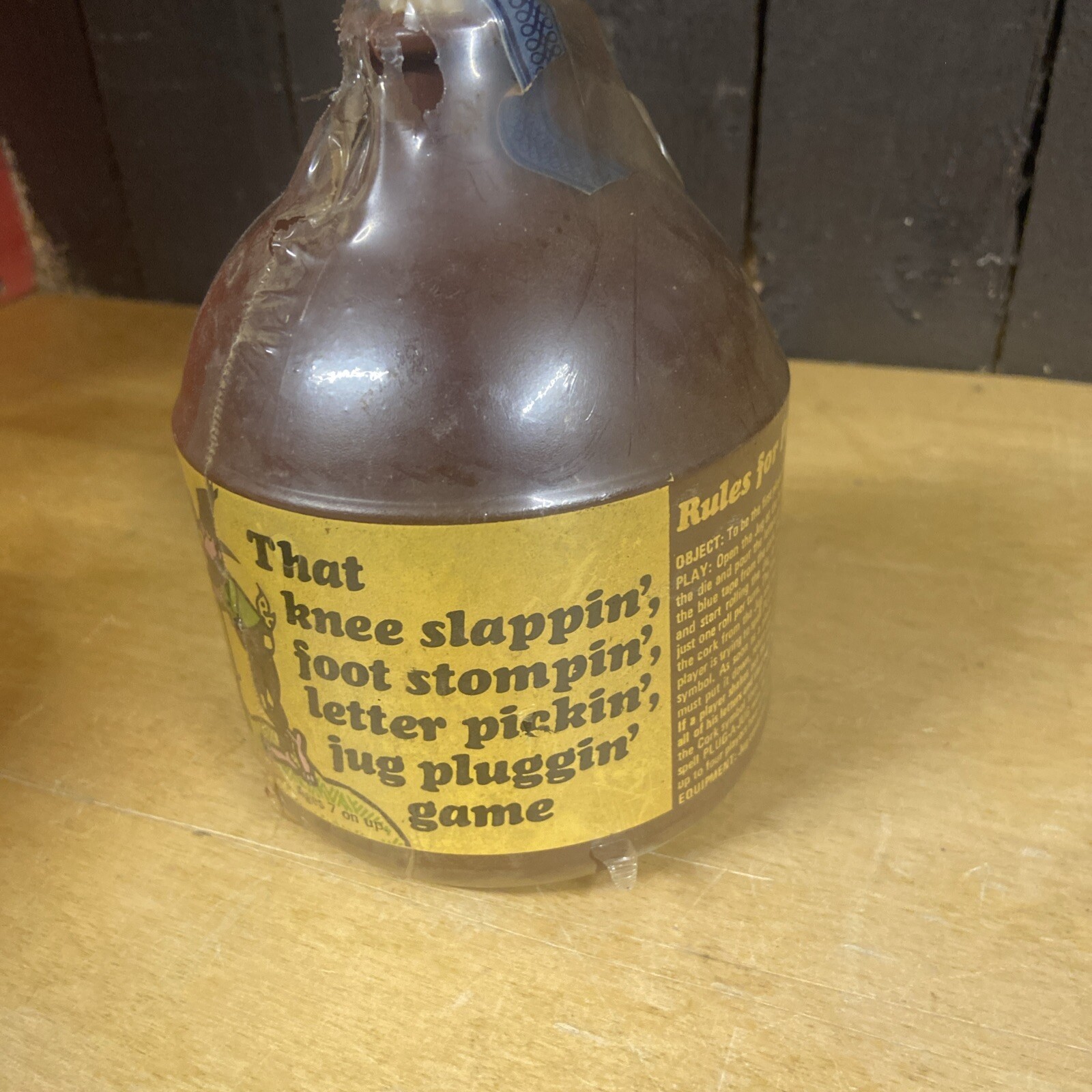 Vintage 1969 Parker Brothers PLUG-A-JUG Game #18 New Old Stock Complete NOS