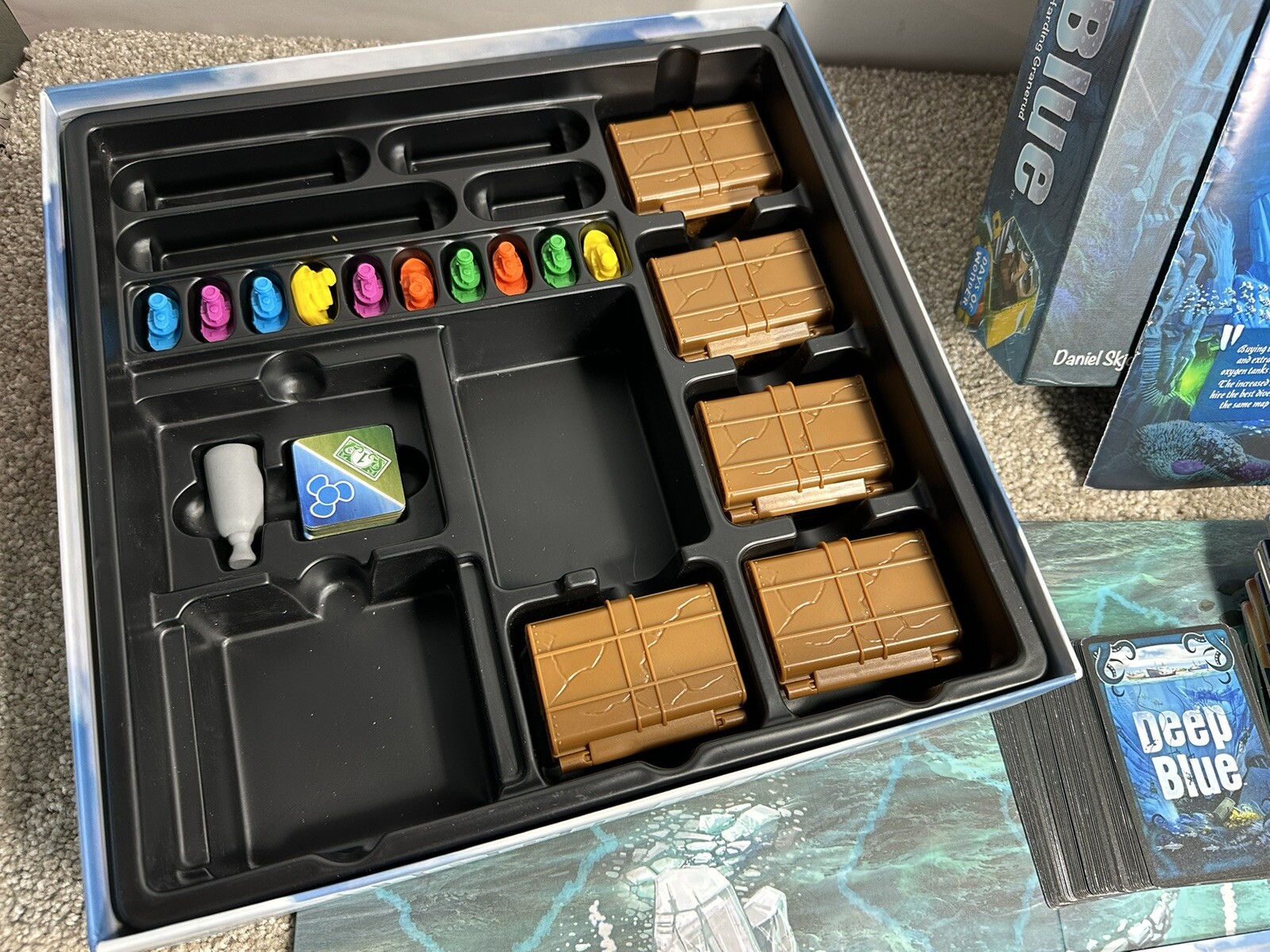 2019 Deep Blue Board Game Days of Wonder Asger Harding Granerud *100% Complete*