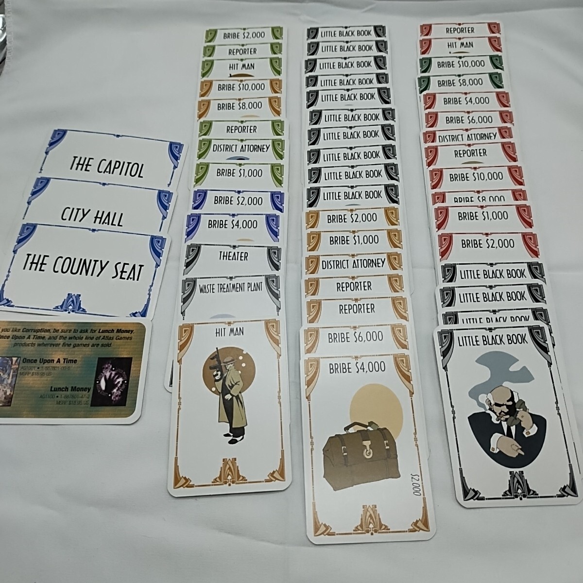 Atlas Games Corruption Card Game Complete