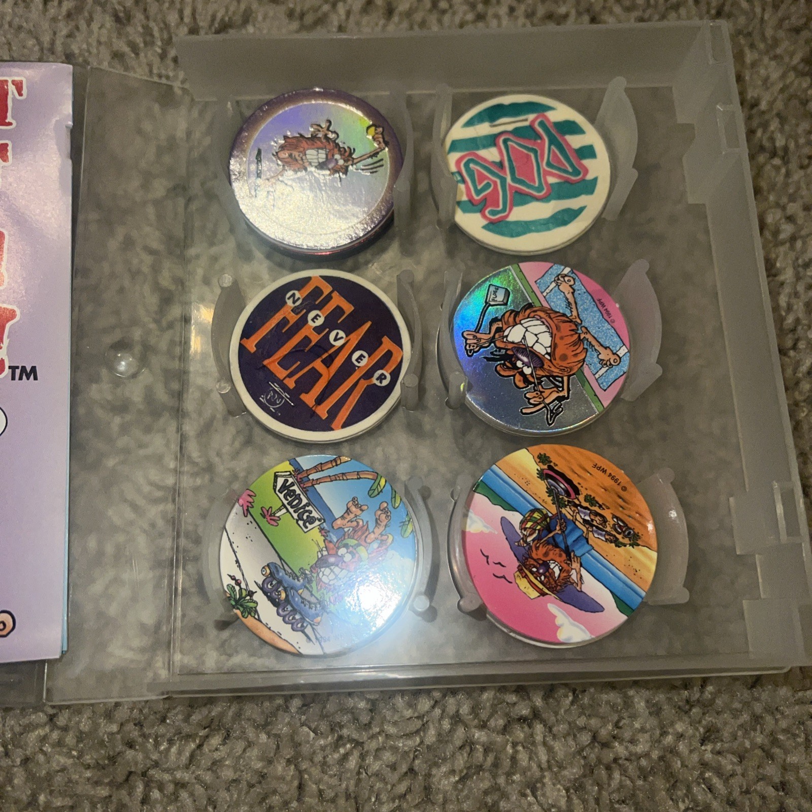 The World POG Federation Micro Tournament Game Case No Slammers POG Lot