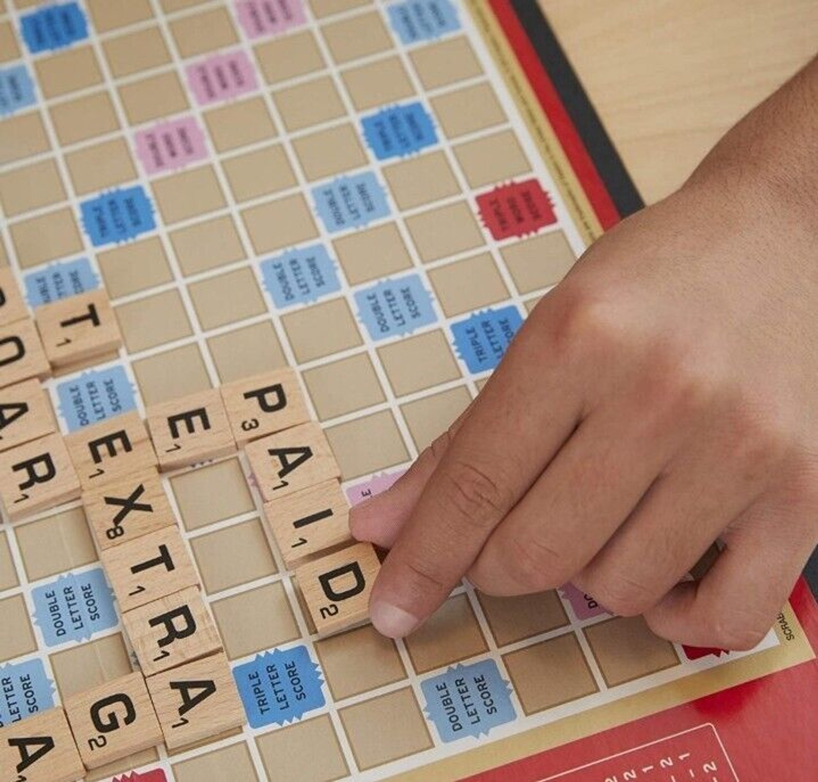Scrabble Every Letter Counts Board Game Spelling Family Fun Night Hasbro 2013