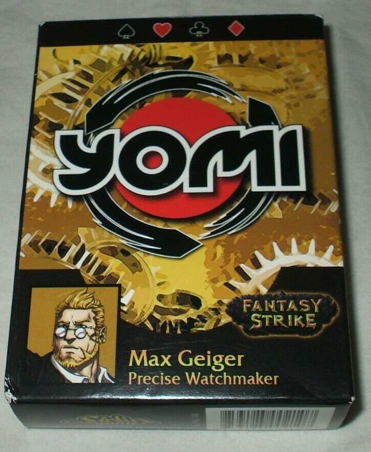 Sirlin Games Yomi Fantasy Strike Max Geiger Card Deck