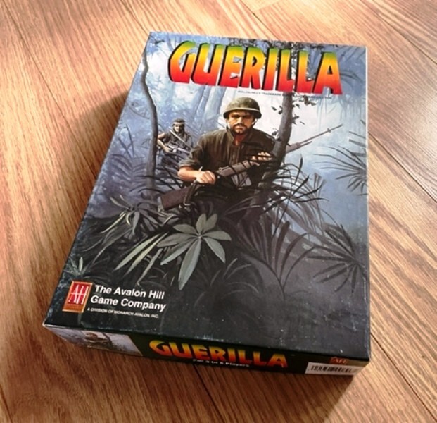 Avalon Hill Guerrilla; fun multi-player game for 3-6 players; complete, exc